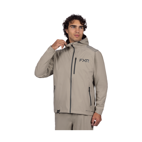 Manteau Adventure Lite Tri-Laminé/FXR/sable, de face
