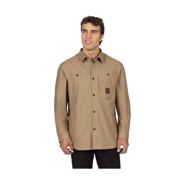 Chemise Roughneck Canvas/FXR/Beige, de face 