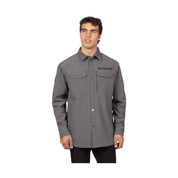 Chemise Stronghold Tech/FXR/Gris, de face