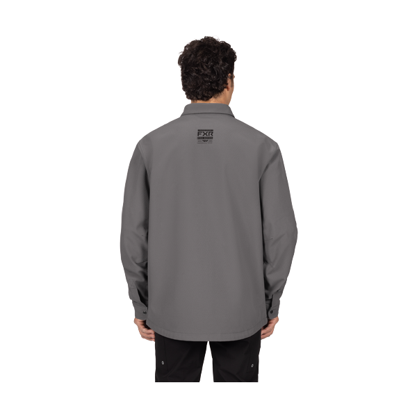 Chemise Stronghold Tech/FXR/Gris, de dos