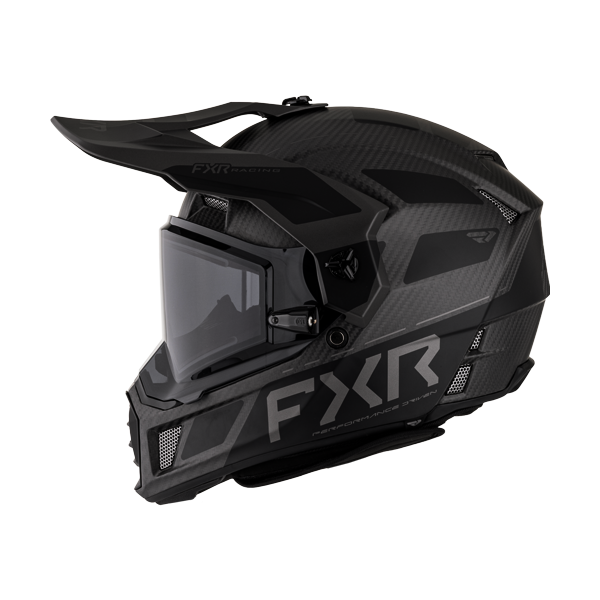 Casque Intégral de Motoneige Clutch X Pro Carbon, côté gauche/FXR
