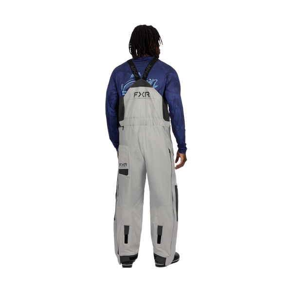 Pantalon Vapor Pro Tri-Laminé Bretelle/FXR/gris, Noir, de dos