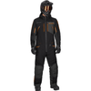 Ensemble de Motoneige Vertical MTX Lite/FXR, de face/noir, orange