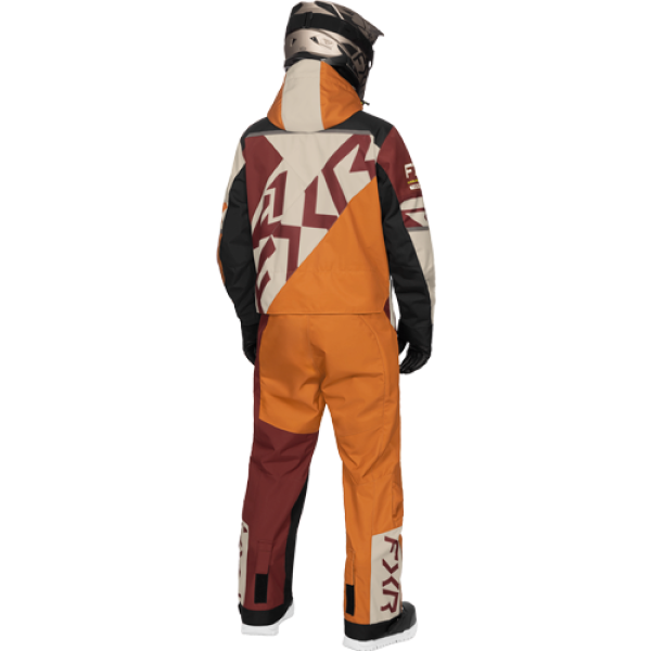 Ensemble de Motoneige Cold Cross CX Lite/FXR/sable, de face