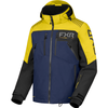 Manteau de Motoneige Vertical MTX Lite/FXR, bleu/jaune/de face