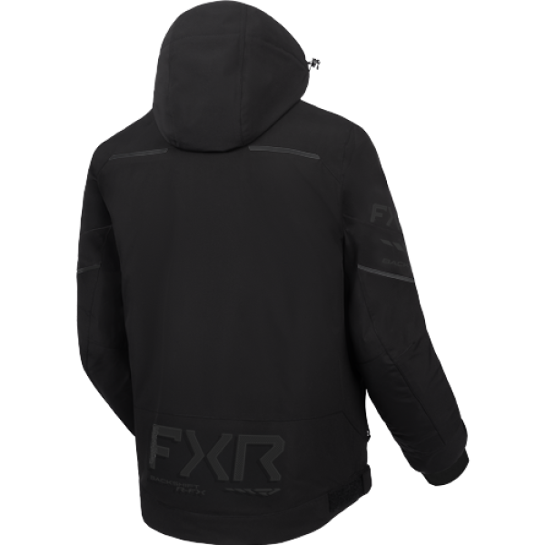 Manteau de Motoneige Backshift R-FX 2-en-1/Noir Ops; de dos