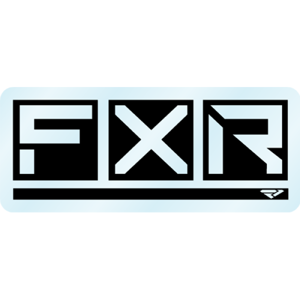  Box Sticker FXR 3" 23"