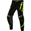 Pantalon de Motocross Helium 25.7 Haute-Visibilité/Noir de face