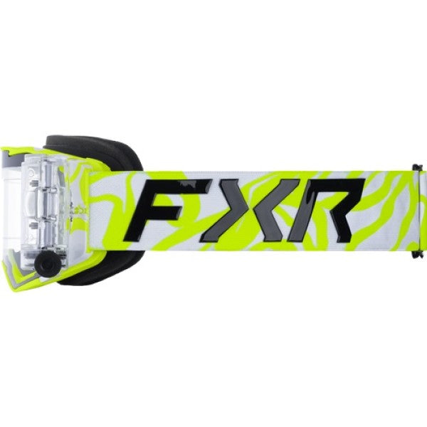 Lunette de Motocross Factory Ride Roll-Off Haute visibilité, de côté