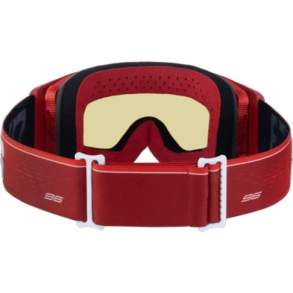 Lunette de Motocross FXR Factory Ride Rouge, Arrière 