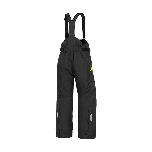 Pantalon de Motoneige Clutch Junior/FXR/haute visibilité noir , de dos