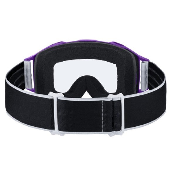 Lunette de Motocross Maverick Prime Mauve/Blanc, Arrière