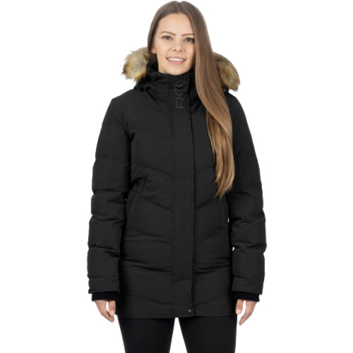 Manteau Sage Femme FXR noir, de face