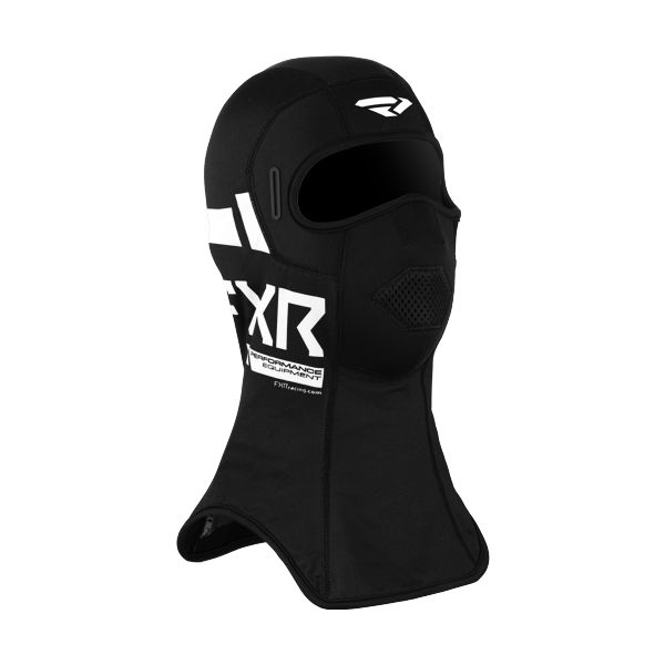Cagoule de Motoneige Boost Windbreaker/FXR/Noir, blanc,  de face