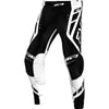 Pantalon de Motocross Helium 25.7 Noir/Blanc de face