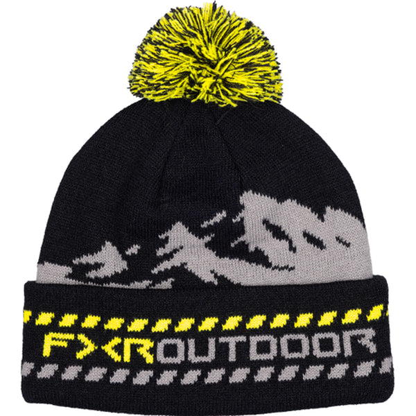Tuque Mountain Haute-Visibilité/Noir