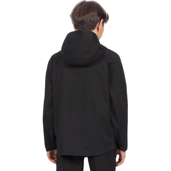 Manteau Adventure Lite Tri-Laminate Junior Noir, de dos