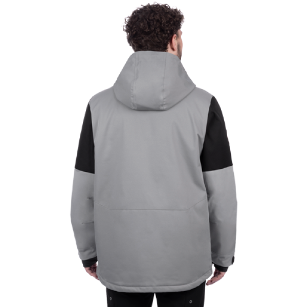 Manteau de Motoneige Ascend/FXR/gris, de dos