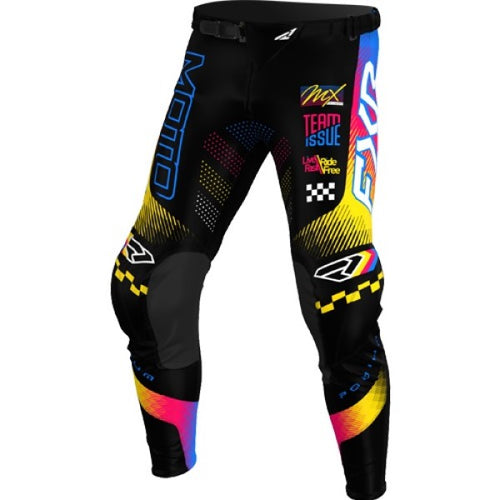 Pantalon de Motocross Podium Junior Noir multicolore