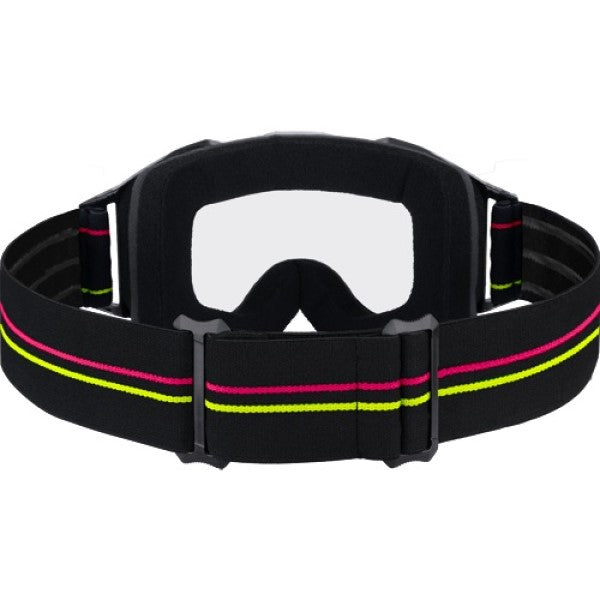 Lunette de Motocross Maverick Prime Noir/Bleu, Arrière