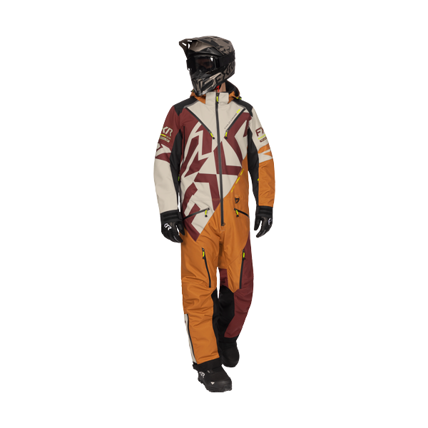 Ensemble de Motoneige Cold Cross CX FAST Isolé/FXR/sable, de face