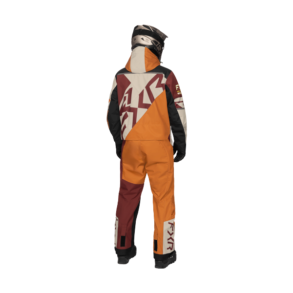 Ensemble de Motoneige Cold Cross CX FAST Isolé/FXR/sable, de dos