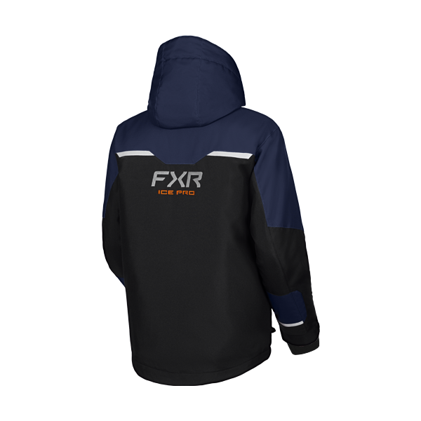 Manteau de Motoneige Excursion FX Junior/FXR/noir; bleu; de dos