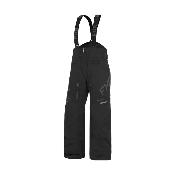 Pantalon de Motoneige Helium Junior/FXR/noir ops  de face