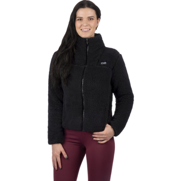 Manteau Mantra Sherpa Femme Noir