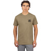 T-Shirt Brandable Premium Beige, de face
