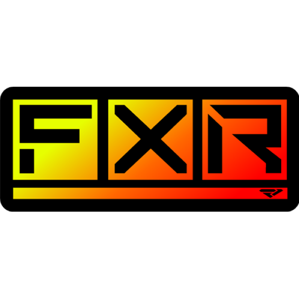  Box Sticker FXR 3" 23"