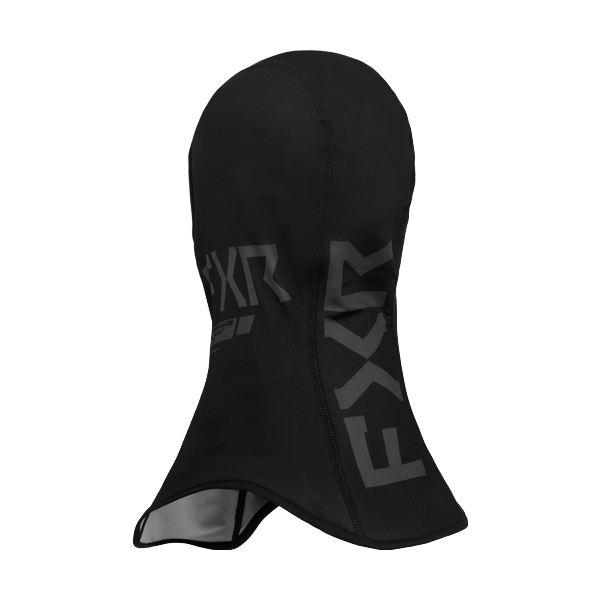 Cagoule de Motoneige Boost Lite/FXR/noir ops, de dos