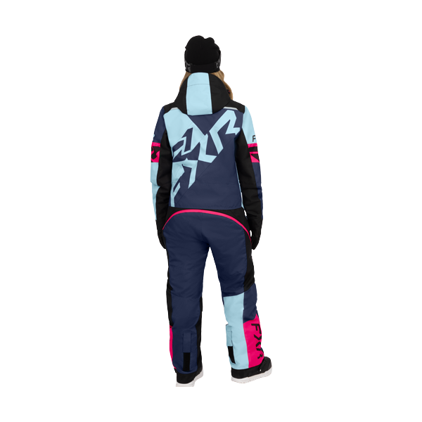Ensemble de Motoneige Cold Cross CX FAST Isolé Femme/FXR, de dos