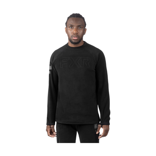 Chandail Sous-Vêtement de Motoneige Pyro Thermal FXR , noir gris, de face