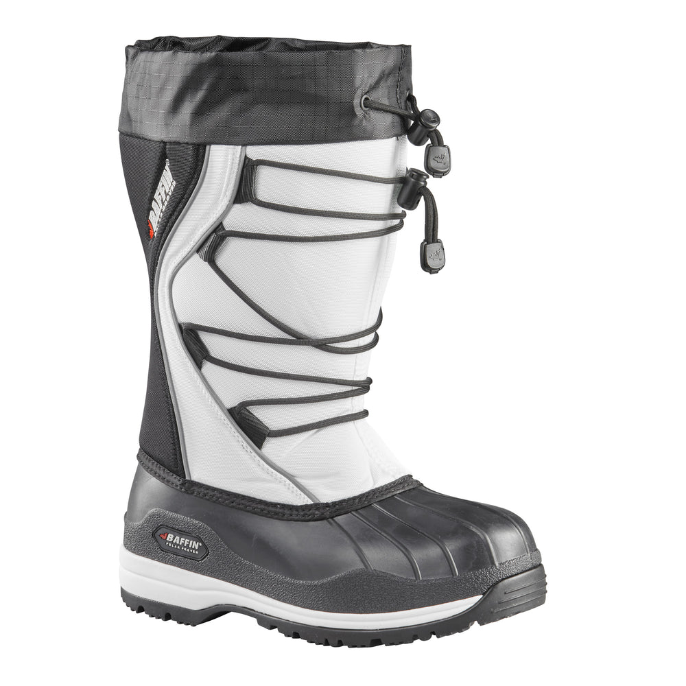 Bottes d'hiver Icefield Femme blanc noir, côté extérieur