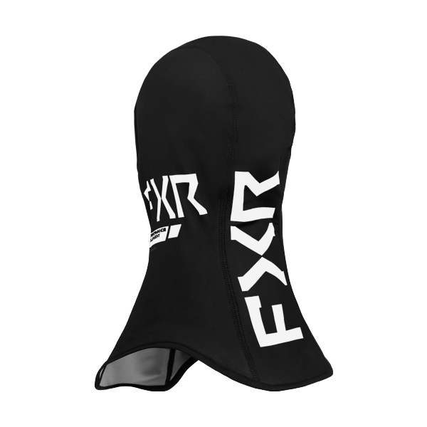 Cagoule de Motoneige Boost Lite/FXR/blanc, de dos