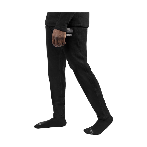 Pantalon Sous-Vêtement de Motoneige Pyro Thermal FXR /noir, gris, de profil