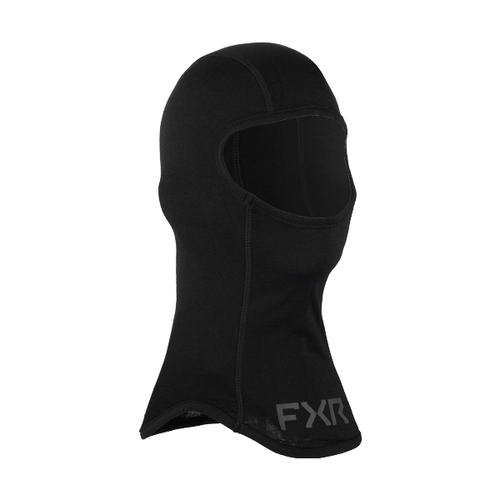 Cagoule de Motoneige Tenacious Merino/FXR/noir ops; de face