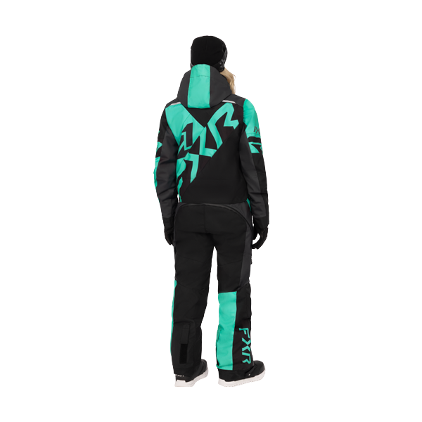 Ensemble de Motoneige Cold Cross CX FAST Isolé Femme/FXR, de dos