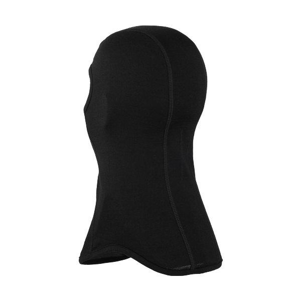 Cagoule de Motoneige Tenacious Merino/FXR/noir ops; de dos