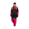 Ensemble de Motoneige Revo F.A.S.T. Femme/FXR/Noir fushia, de face