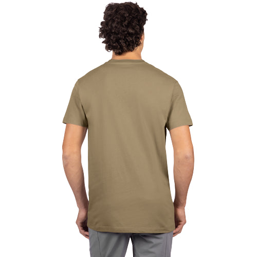 T-Shirt Brandable Premium Beige, de dos