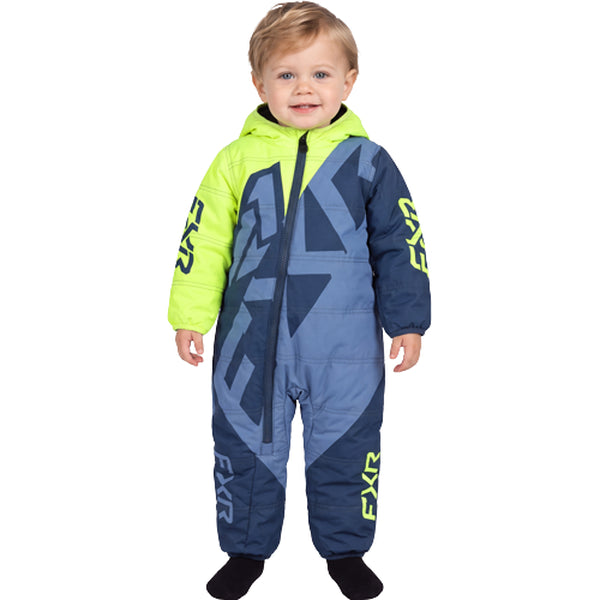Ensemble de Motoneige Kicker Bébé Haute visibilité, de face
