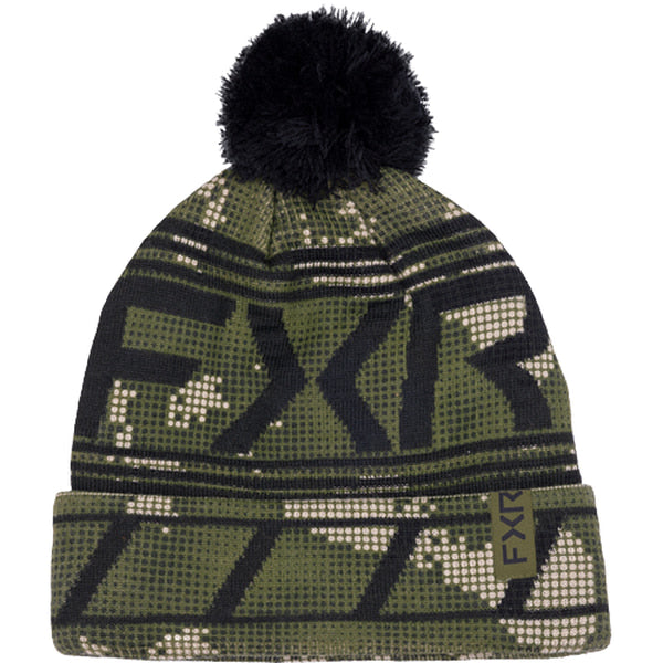 Tuque Expedition Wool Vert/Blanc