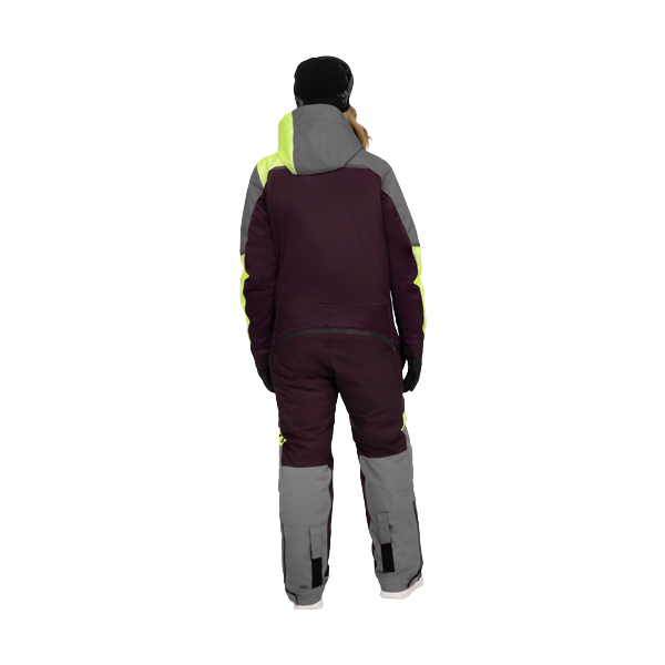 Ensemble de Motoneige Revo F.A.S.T. Femme/FXR/brun foncé, de dos