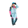 Ensemble de Motoneige Revo F.A.S.T. Femme/FXR/bleu rose, de face