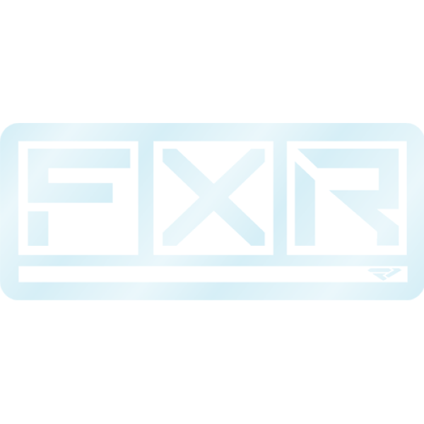  Box Sticker FXR 3" 23"