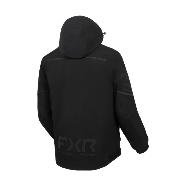 Manteau de Motoneige Backshift R-FX 2-en-1/Noir Ops; de dos