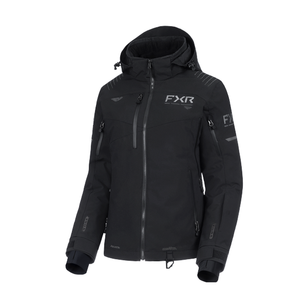 Manteau de Motoneige Edge 2-in-1 Femme/FXR/noir; de face