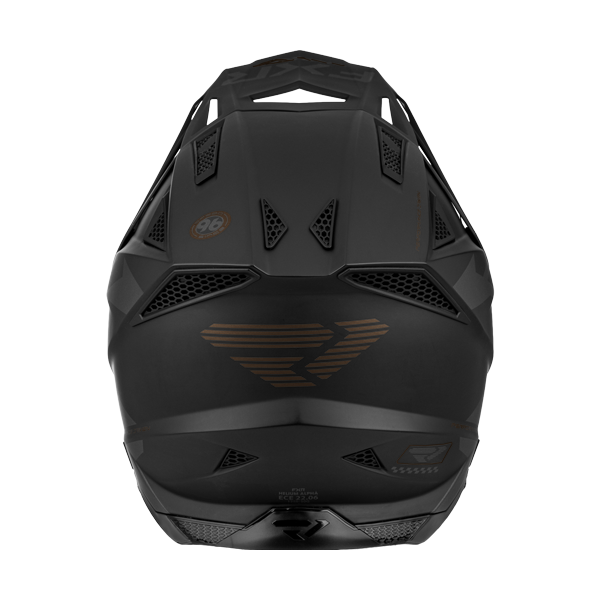 Casque de Snowcross Helium Alpha/FXR/ noir ops, arrière